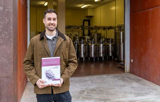 Tecnovino- Diego Canalejo Collado con su tesis doctoral