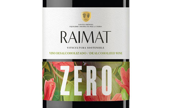 Tecnovino- Raimat Zero, vino sin alcohol, etiqueta
