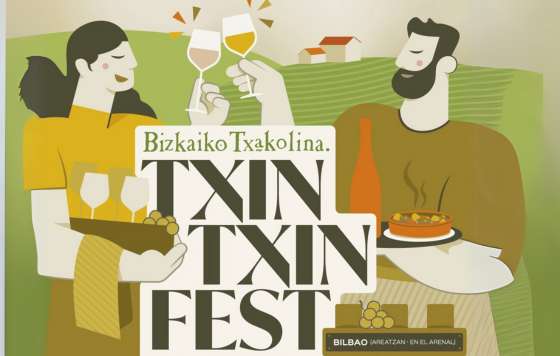 Tecnovino- Txin Txin Fest, festival enogastronomico DO Bizkaiko Txakolina