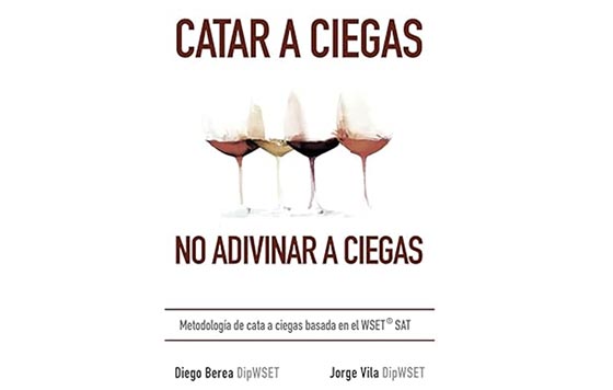 Tecnovino- técnica de cata libro Catar a ciegas, de Diego Berea y Jorge Vila, portada detalle