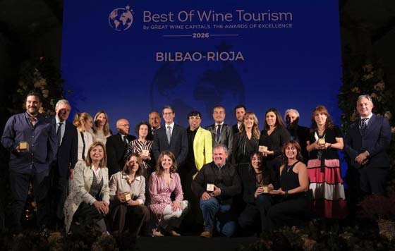 Tecnovino- Best Of Wine Tourism Bilbao-Rioja 2026, galardonados