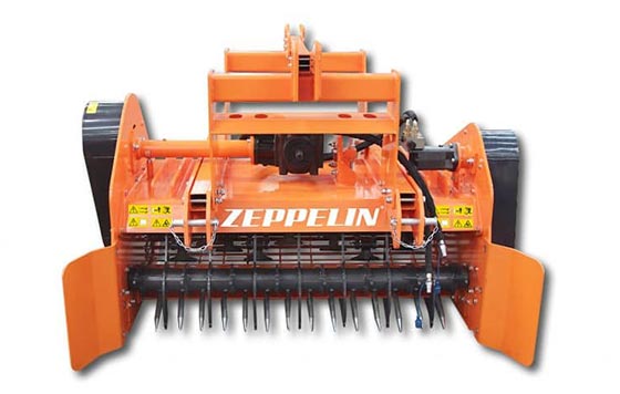 Tecnovino- trituradora reversible especial para viña de Zeppelin Maquinaria