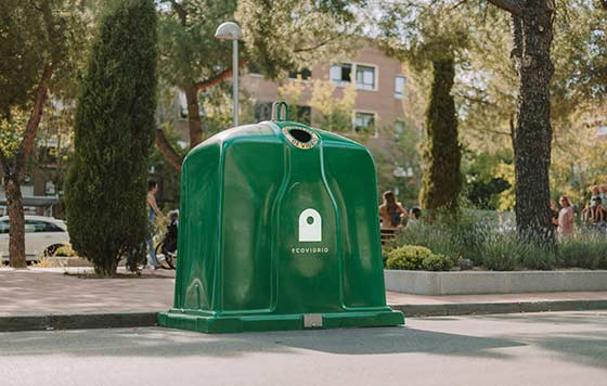 Tecnovino- vidrio industria vitivinicola. Ecovidrio, contenedor