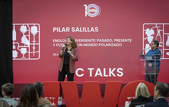 Tecnovino- IWC Industry Awards 2025 sector vinícola, Talks: Pilar Salillas y Juancho Asenjo