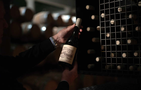 Tecnovino- Rioja Vega Tempranillo Blanco Reserva, detalle