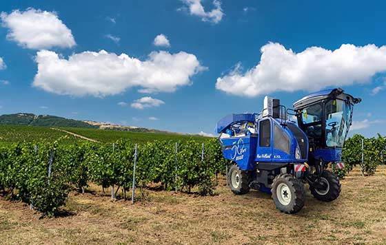 Tecnovino- vendimiadoras Braud de New Holland: 50 aniversario, modelo conmemorativo