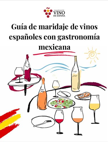 Tecnovino- vino español y gastronomía mexicana, guía OIVE, portada