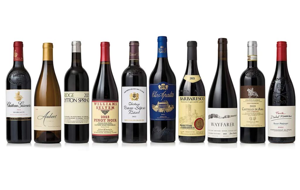 Tecnovino- mejores vinos del mundo de 2025, lista de Wine Spectator