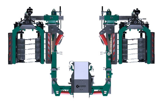 Tecnovino, prepodadora o podadora de precisión viñedo, CLEMENS