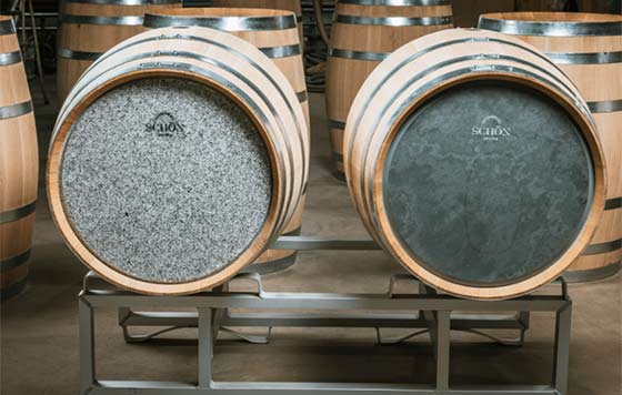 Tecnovino- barrica para vino piedra madera Schön