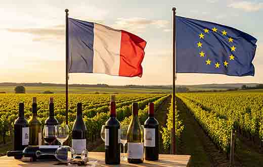 Tecnovino - ayuda al vino francés, Unión Europea