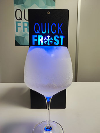 Tecnovino-escarchadoras de copas de Quick Frost y copa
