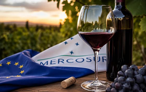 Tecnovino- acuerdo UE–Mercosur, vino español, FEV