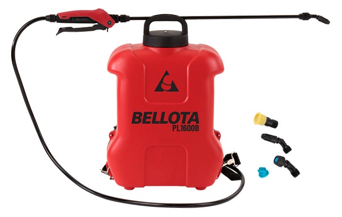 Tecnovino- pulverizador de precisión para viñedo: PL1600BE de Bellota, equipo