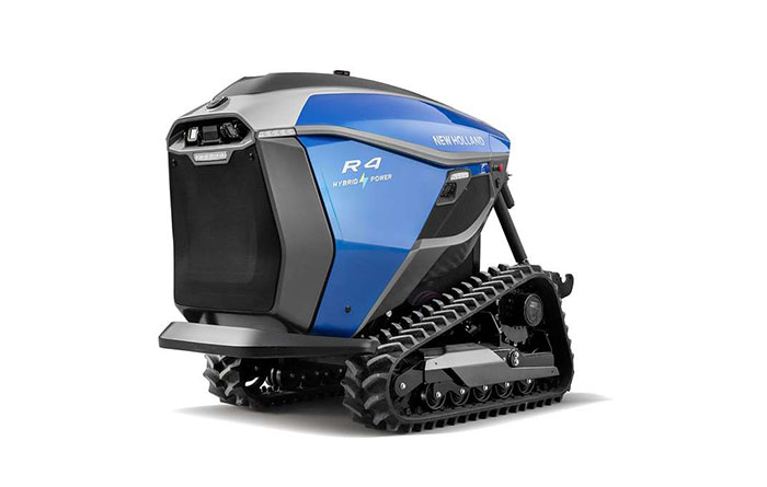Tecnovino- robots autónomos para viñedo: serie R4 de New Holland