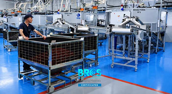 Tecnovino- Excellent Cork, certificación BRC Packaging Materials
