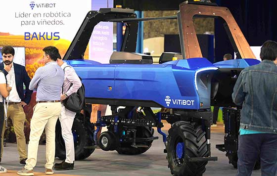 Tecnovino, Expo AgriTech, feria tecnológica del sector agrícola, robot Vitibot para viñedo