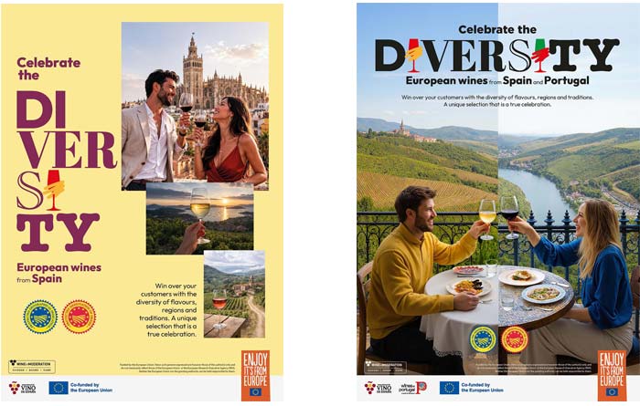 Tecnovino- vino de España y Portugal, campaña Oive y ViniPortugal, imagen
