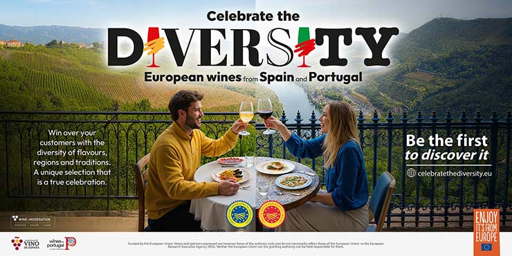 Tecnovino- vino de España y Portugal, campaña Oive y ViniPortugal