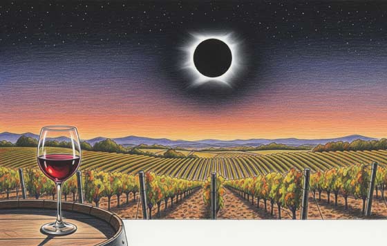 Tecnovino- eclipse solar España enoturismo