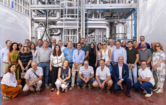 Tecnovino- planta de desalcoholización Aragón de Destilerias San Valero