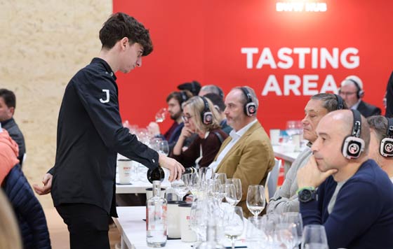 Tecnovino - Barcelona Wine Week 2027, foto de tasting area 2026