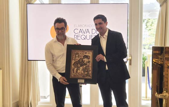 Tecnovino - embajador cava de Requena: Quique Dacosta y Jorge Srougi (Coviñas)