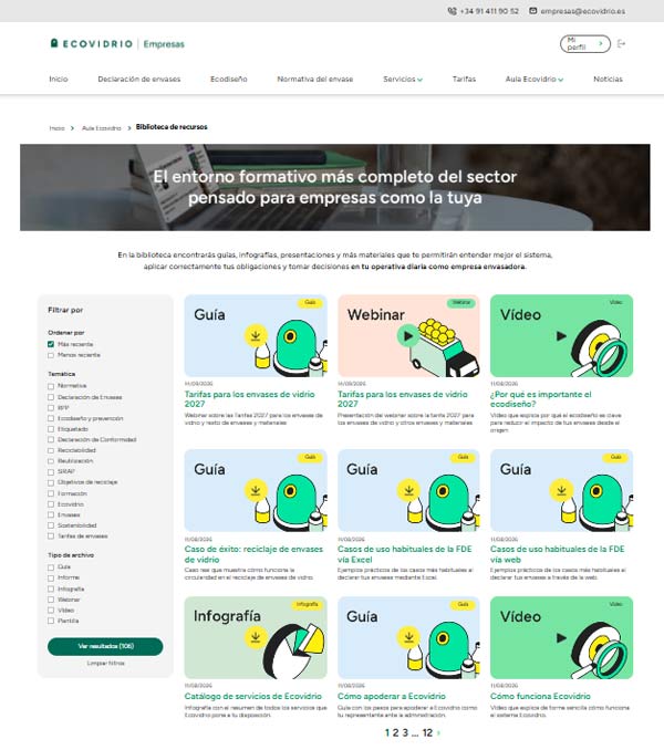 Tecnovino - Ecovidrio web de empresas normativa de envases 3