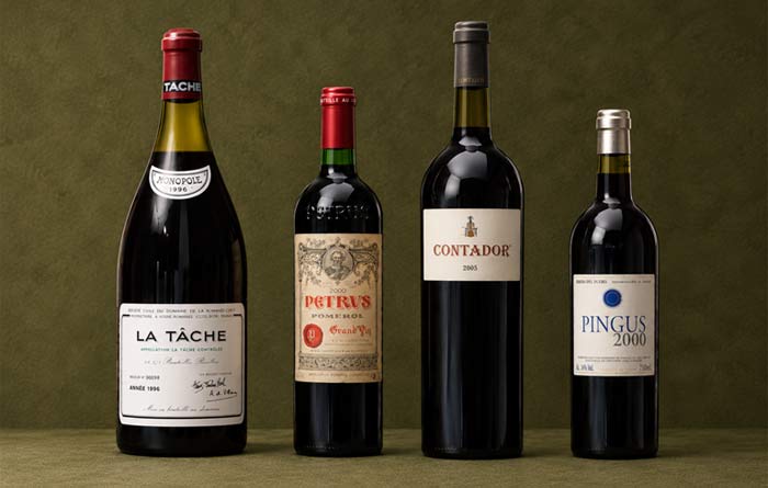 Tecnovino - subasta de grandes vinos Setdart: vinos franceses y espanoles