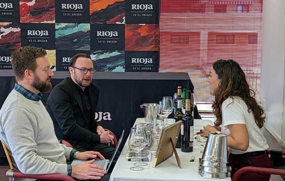 Tecnovino - vinos Rioja acciones para EE UU Canada